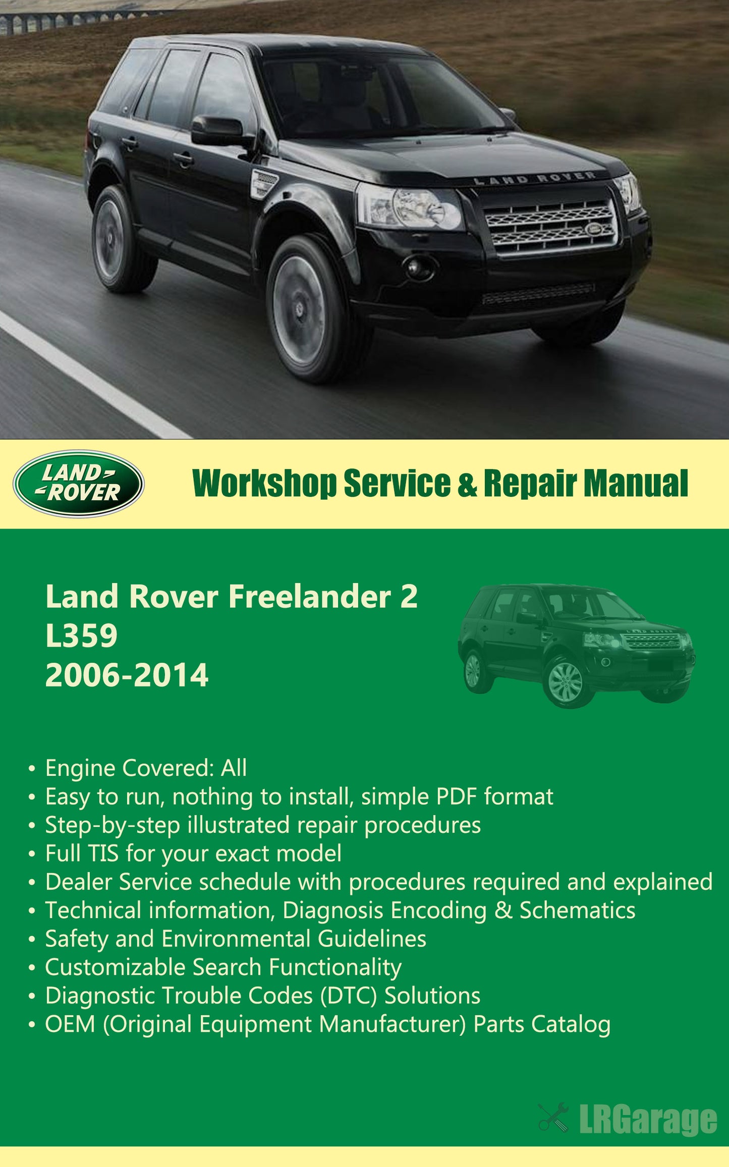 Land Rover Freelander 2 (2006-2014)